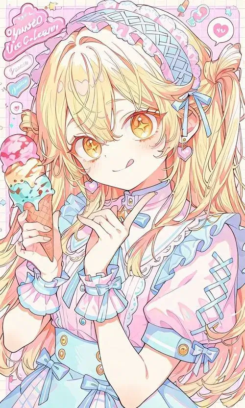 Một thế giới ảnh anime cute, nơi mọi thứ đều bé xíu và dễ thương quá mức