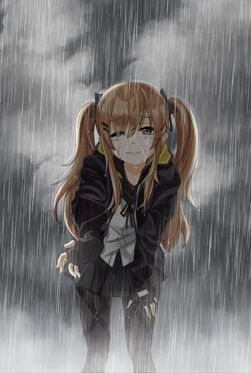 Hình bối cảnh mưa với vệt nước trên kính và phản chiếu nhòe