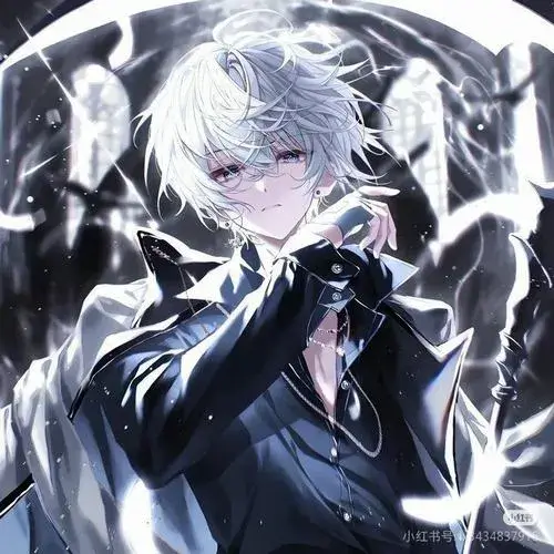 Ảnh profile anime nam tông màu tối độ tương phản cao