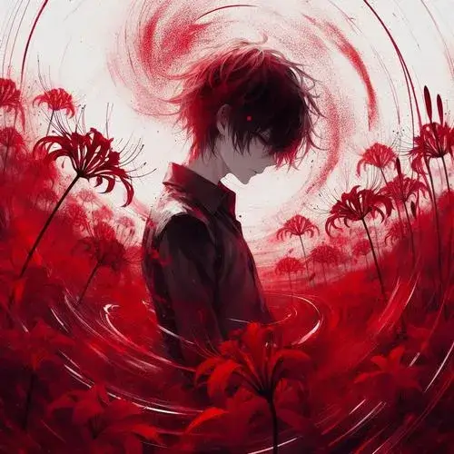 Nền tối giúp bố cục gọn nổi bật anime