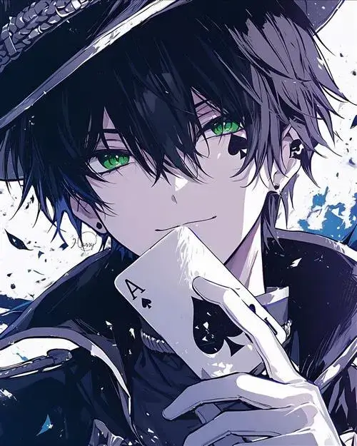 Avatar anime nam ngầu tạo dấu ấn khác biệt ngay từ ánh nhìn đầu tiên