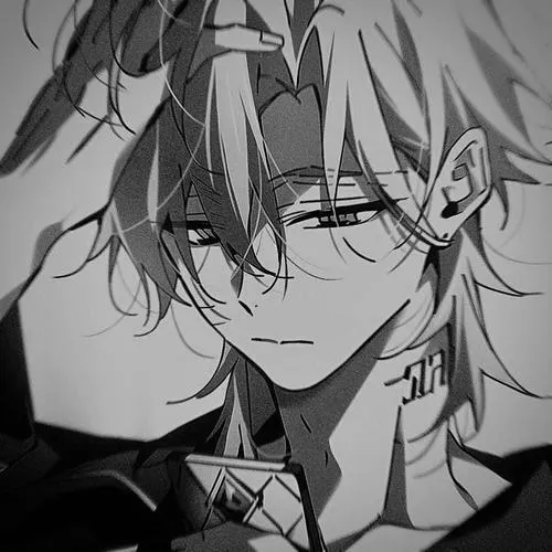 Góc mặt nghiêng làm nổi khí chất trầm anime