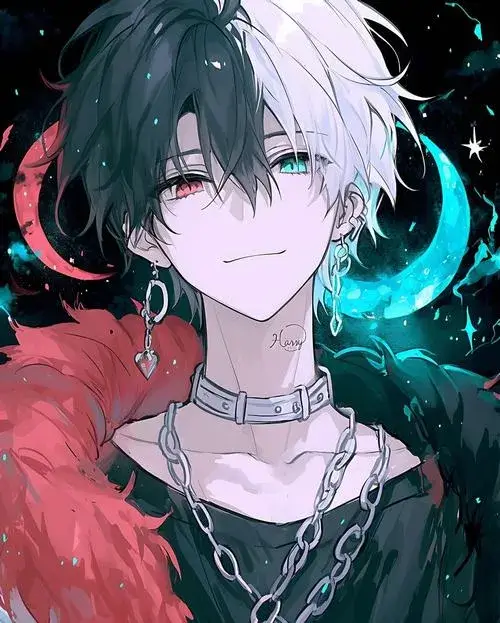 Ảnh đại diện anime nam ngầu phù hợp người thích phong cách dark