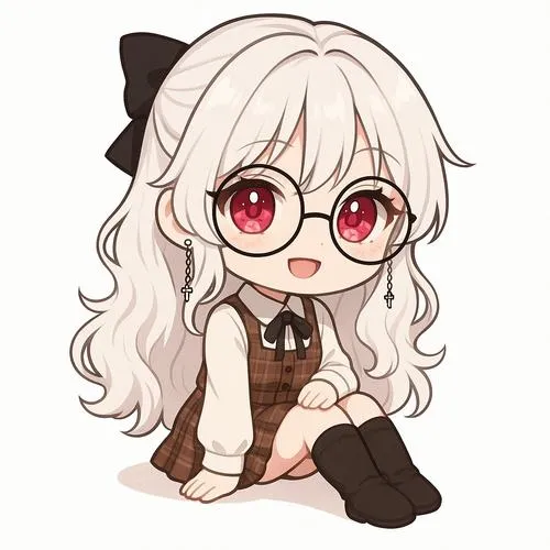 Ảnh profile chibi nữ cute cho người thích phong cách nhẹ nhàng đáng yêu