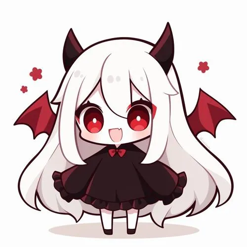 Ảnh đại diện chibi thể hiện phông nền đơn giản hài hòa