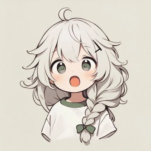 Phong cách chibi nữ nhấn nét vẽ mềm dễ nhìn