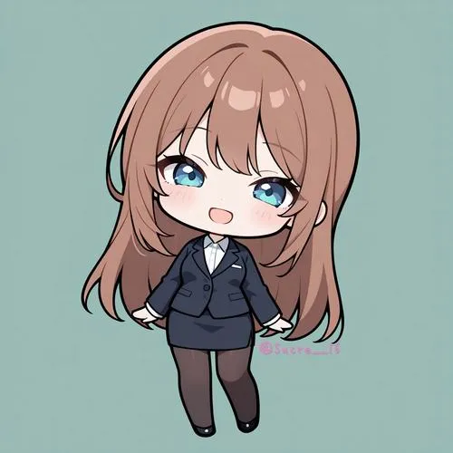 Ảnh đại diện chibi nữ với cảm giác gần gũi thân thiện
