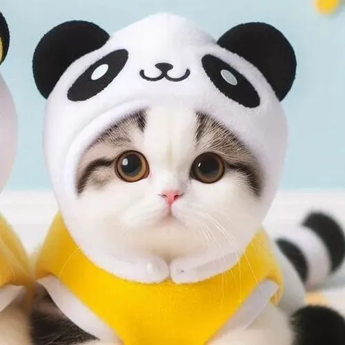 Hình profile mèo cặp mang vibe vô tri lạnh lùng nhưng gây cười