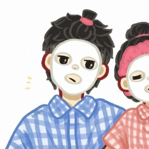 Avatar đôi vô tri tối giản đang được các cặp bạn thân yêu thích