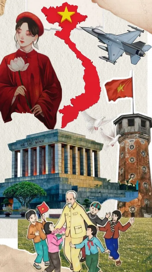 Ảnh bác Hồ với thiếu nhi và cảm giác được chở che, dù chỉ qua một khung hình cũ