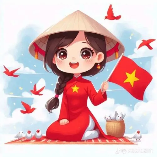 75 Hình Ảnh Chibi 30/4 2/9 đẹp và cách kể chuyện lịch sử bằng nét vẽ dễ thương