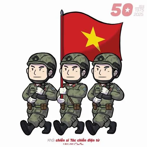 Ảnh Cục Cảnh sát giao thông dạng chibi cầm gậy điều tiết giao thông
