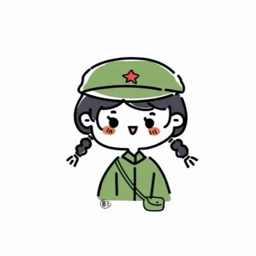 Hình ảnh chibi công an và bí quyết phối xanh lục không bị già, nhìn vẫn sáng