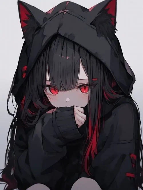 Ảnh chị chibi chất chơi mặc Techwear và mang bốt cổ cao