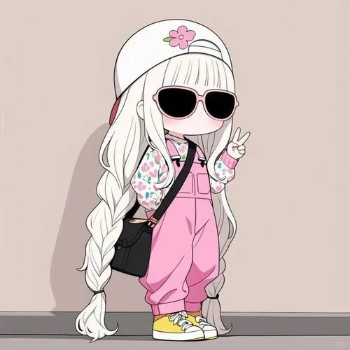 Chibi nữ cá tính lạnh lùng, càng tối giản càng ra chất ngầu tinh gọn