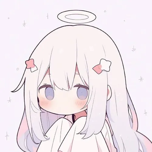 Hình chị chibi chất chơi phối Streetwear và viền dày kiểu sticker