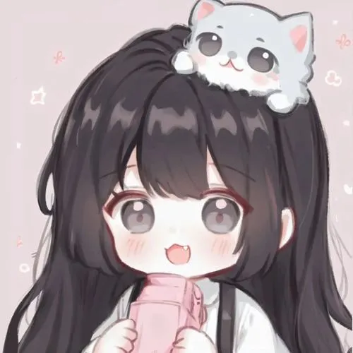 Ảnh cô nàng chibi lạnh lùng khoác áo khoác bomber cùng phụ kiện kim loại