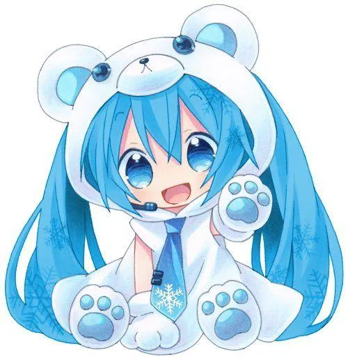 Hình minh họa chibi nữ ngọt ngào dùng ánh sáng mềm