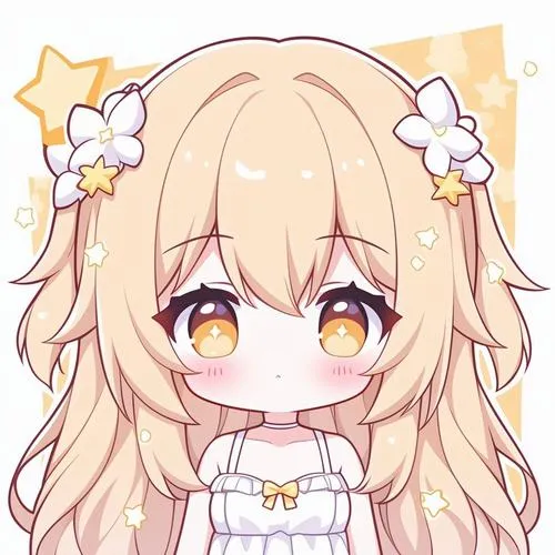 Vẻ ngọt ngào của ảnh chibi nữ cute đến từ màu pastel hay từ nét bo tròn