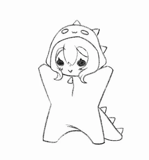 Ảnh trang phục đơn sắc trang phục: form basic, ít nếp gấp ít màu