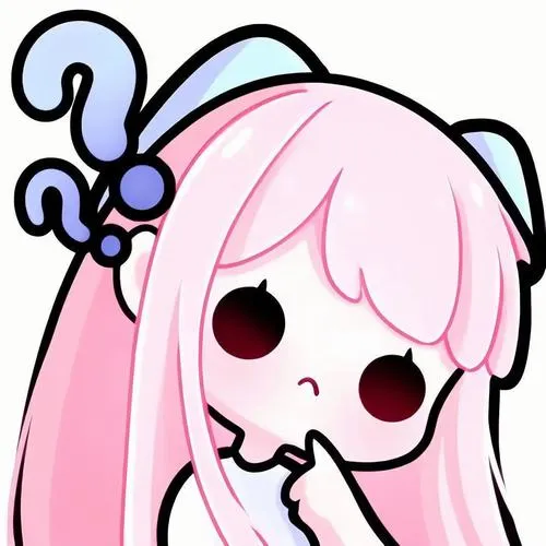 Ảnh hình nền điện thoại chibi hồng pastel nhìn tối giản