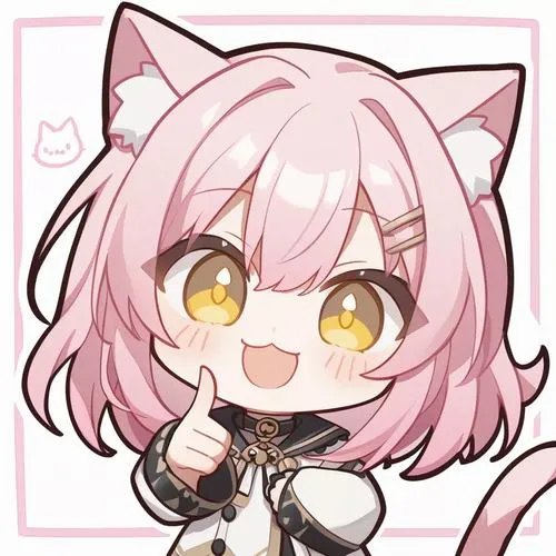 Hình ảnh chibi nữ cute màu hồng và bí quyết tạo vibe kẹo ngọt mà không bị sến