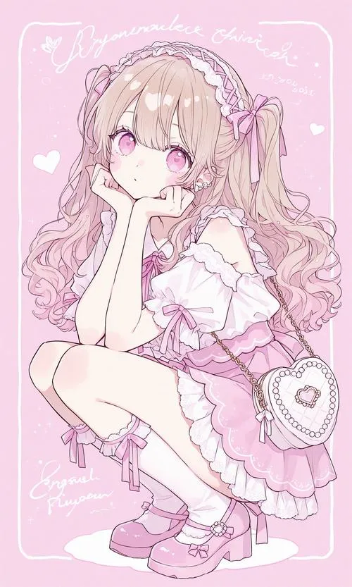 Phụ kiện xinh xắn tạo cá tính trong phong cách kawaii hồng