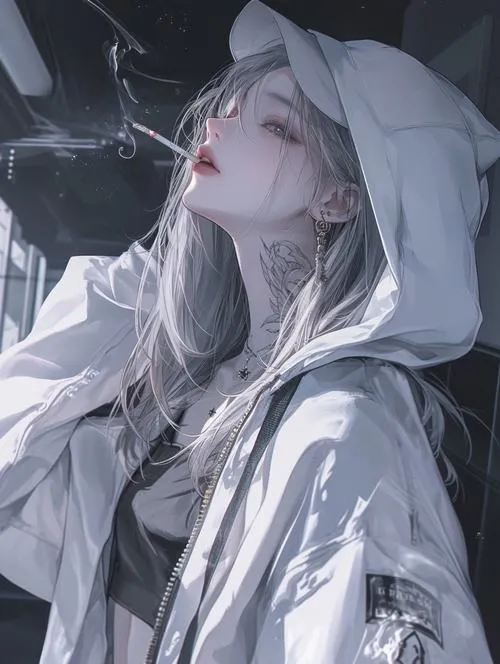 Hình tranh chibi cô nàng mặc váy xòe với nếp váy đơn giản