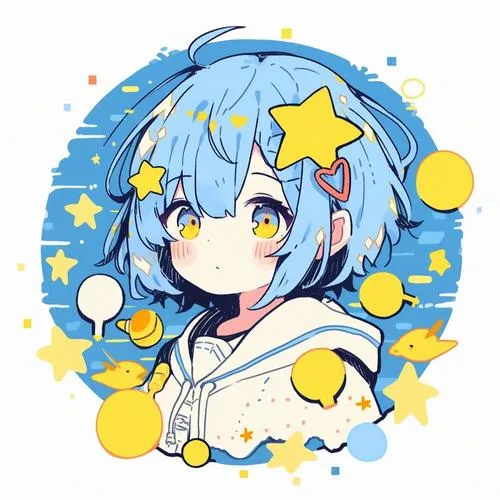 Độ bão hòa vừa cùng ánh sáng tản cho chibi nữ dịu mắt sạch sẽ