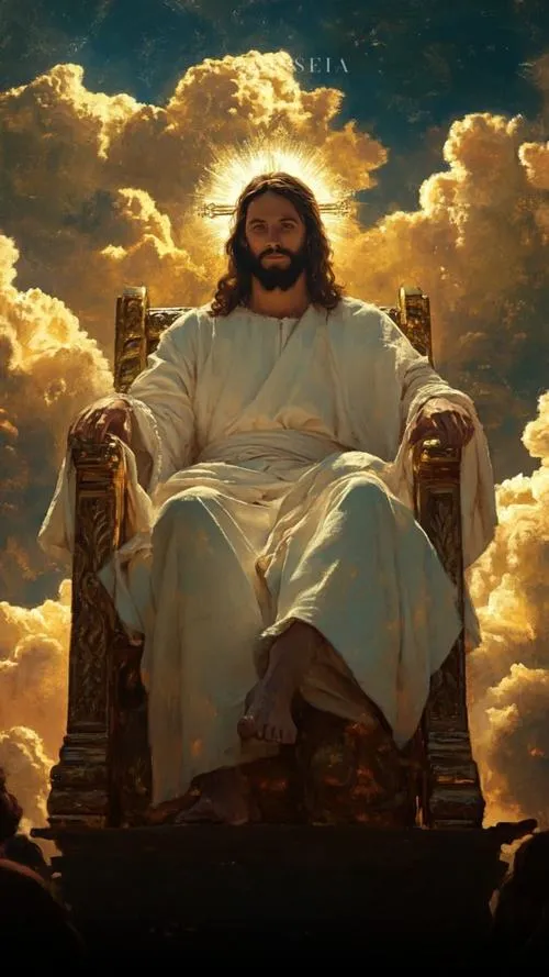 Cận cảnh đôi mắt hiền và bàn tay ban phép thật dịu dàng