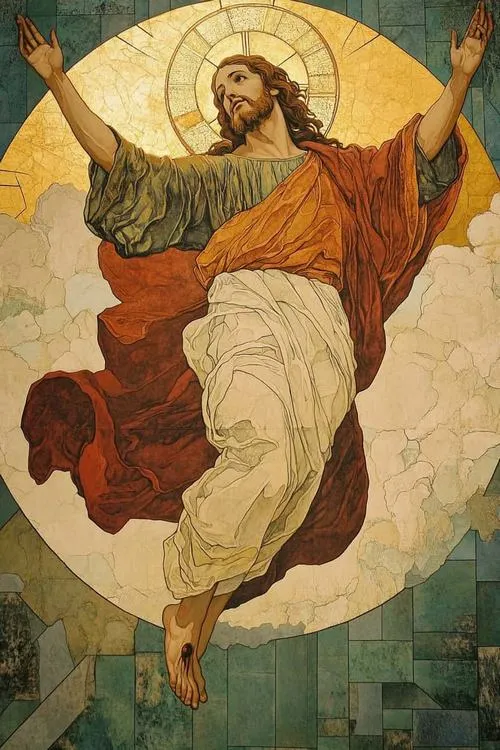 Phông nền nhà thờ kiểu cổ điển với độ tương phản mềm đầy kính sợ