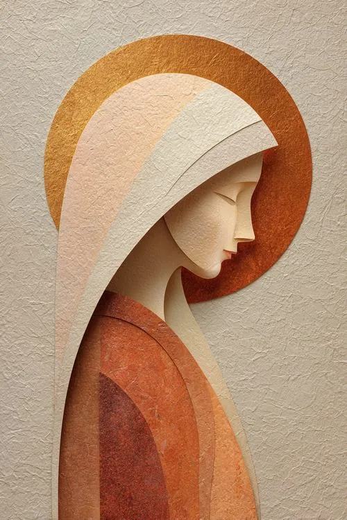 Một góc tĩnh lặng từ hình ảnh đức mẹ Maria giúp lòng bớt chông chênh