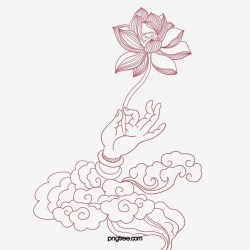 Đèn hoa đăng trôi bên mặt nước cạnh hoa sen lặng