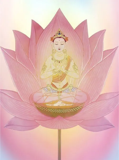 Nét trang nghiêm hòa bố cục: điểm nhấn trung tâm tôn đài sen