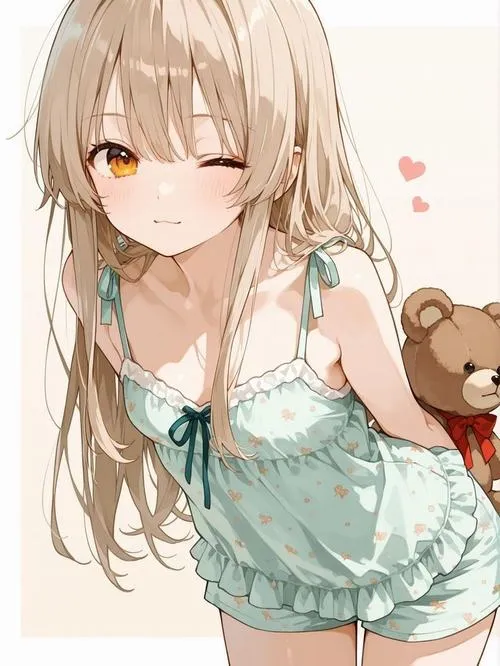 Mái tóc anime buông nhẹ tạo vibe sexy tinh tế