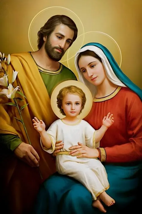 Trong Nazareth bừng hào quang thánh thiện giữa màu vàng ấm