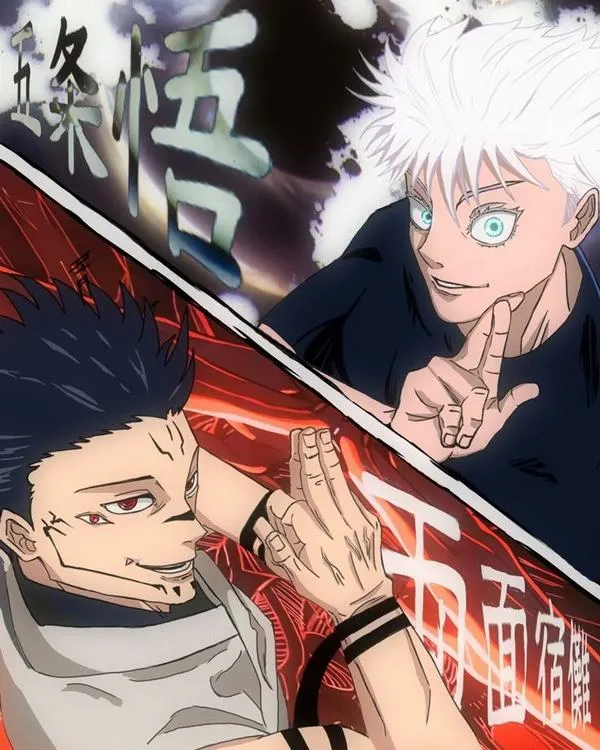 BST 60 Hình Ảnh Gojo vs Sukuna ngầu sức nặng cuộc đối đầu đè lên khung hình