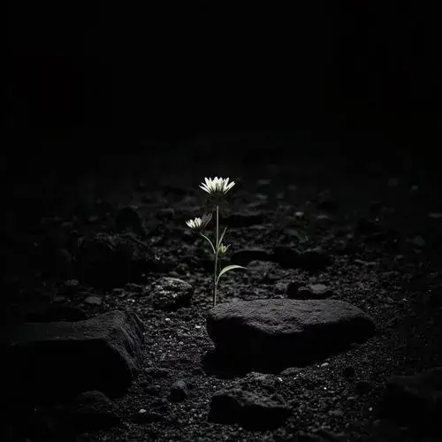 Cụm hoa huệ bên bàn thờ tăng nét trang nghiêm