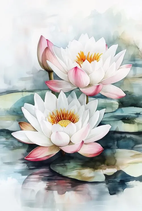 Hoa cúc vàng nhẹ bên lá sen xanh non trên bờ lau