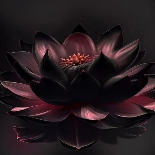 Khung cảnh Đồng Tháp Mười với hoa sen đen dưới sương mỏng