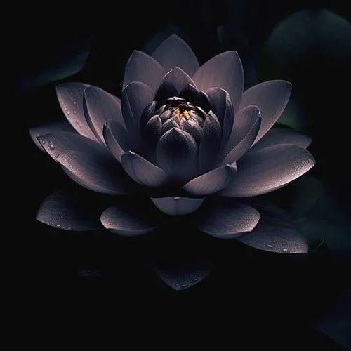 Viền mép lá thuộc lá sen nổi trong ánh sáng hắt nhẹ