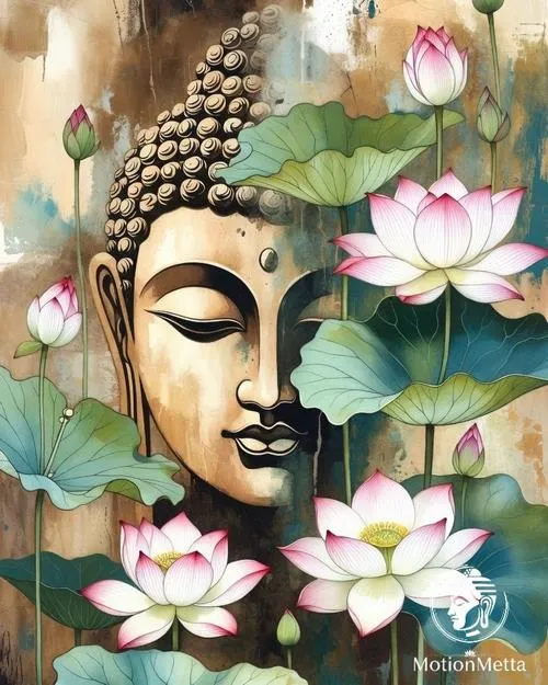 Ảnh sen tịnh tâm nâng tĩnh lặng và giản dị