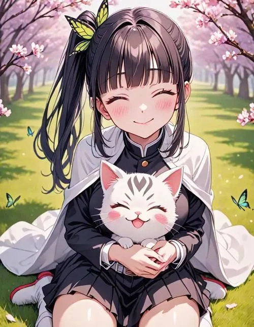 Chọn liền Kanao ôm mặt nạ hồ ly, nụ cười kín, nét ngầu nằm ở sự điềm tĩnh