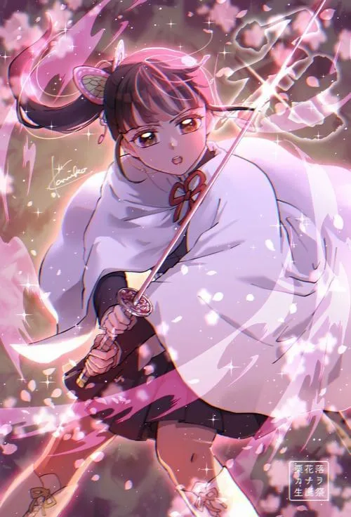 Đổi nền Kanao kimono hồng với hiệu ứng sáng, ngầu kiểu mềm, nhìn lạ mà hút