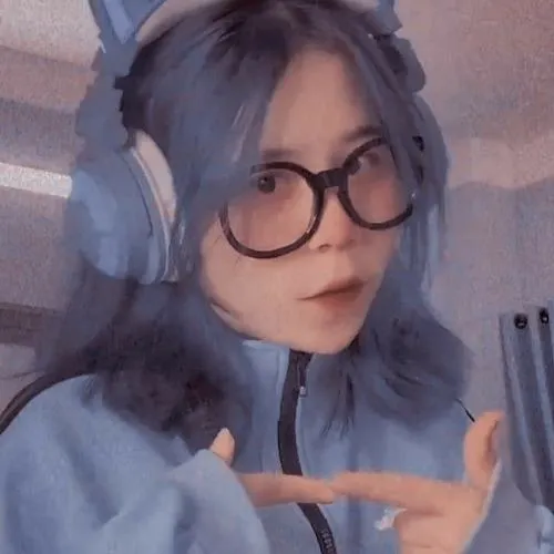 Ảnh profile Mèo Simmy gắn với hình ảnh nhận diện cá nhân và phong cách hoạt hình