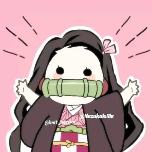 50 Hình Ảnh Nezuko Chibi đẹp dễ vẽ với biểu cảm ngơ ngác đáng yêu kiểu vô hại