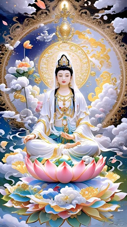 Hình ảnh phật Bồ Tát đẹp 3D chọn sao để vừa trang nghiêm vừa không sến