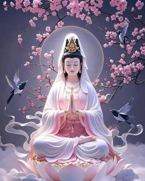 Áo cà sa tạo cảm giác trang nghiêm cùng Chi tiết cánh sen