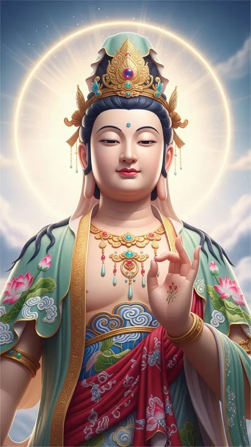 Không gian thiền giúp người xem tĩnh tâm trong Tranh Phật giáo đẹp