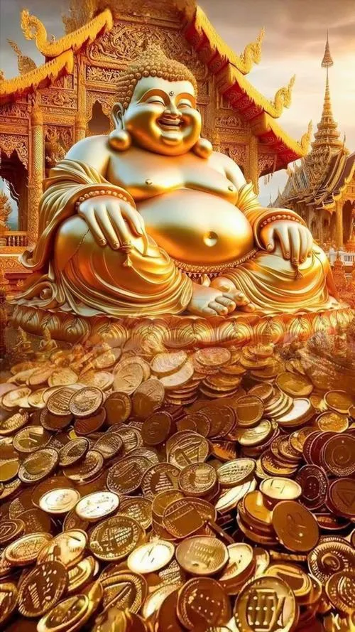 Ánh vượng khí từ vàng kim khiến phòng khách rực rỡ